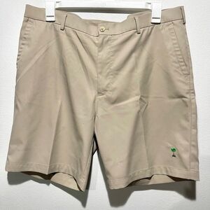 Peter Millar crown Sport shorts performance golf Summer beige men’s 40